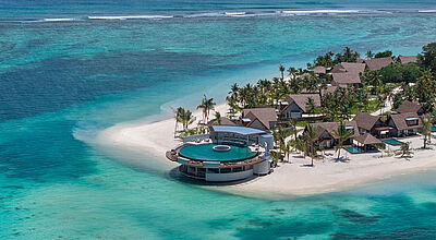Das Six Senses Kanuhura ist neu auf den Malediven. Foto: Six Senses