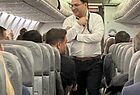 Begrüßte die Teilnehmer auf dem Flug von Izmir nach Bodrum: Schmetterling-Chef Ömer Karaca