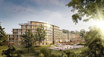 Das Dorint Seehotel & Resort Klink an der Mecklenburger Seenplatte soll 2024 fertig sein Das Dorint Seehotel & Resort Klink an der Mecklenburger Seenplatte soll 2024 fertig sein