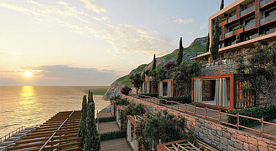 Neues Highlight an der Ägäis-Küste ist das Hilton-Hotel The Bo Vue in Bodrum