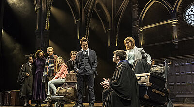 Eine Szene aus  „Harry Potter und das verwunschene Kind“ am Londoner Palace Theatre