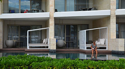 Das TRS Coral an der mexikanische Costa Mujeres hat 2021 eine hohe Auslastung erzielt. Foto: ras