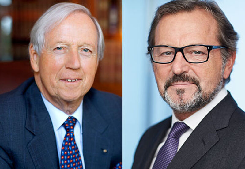 Frühere Aida-Kollegen: Horst Rahe (links) und Richard Vogel