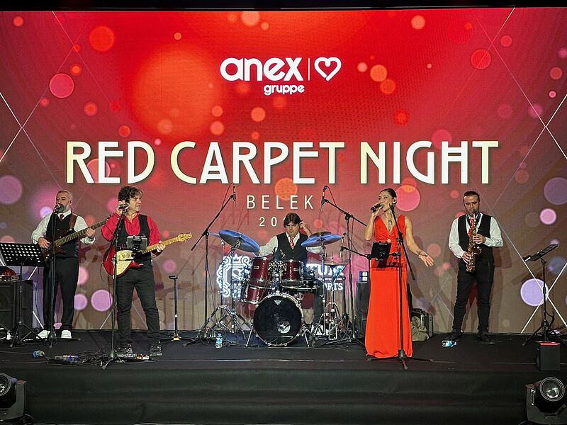 Die Red Carpet Night ist das Top-Vertriebs-Event von Anex Tour. In diesem Jahr waren 300 Top-Agenturen mit dabei