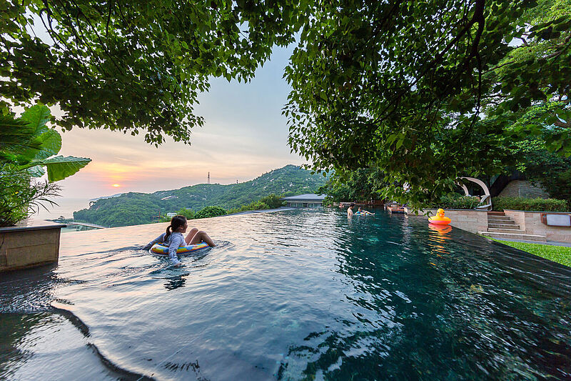 Das Dreamland Resort auf der kleinen chinesischen Insel Wanshan hat 30 Zimmer.