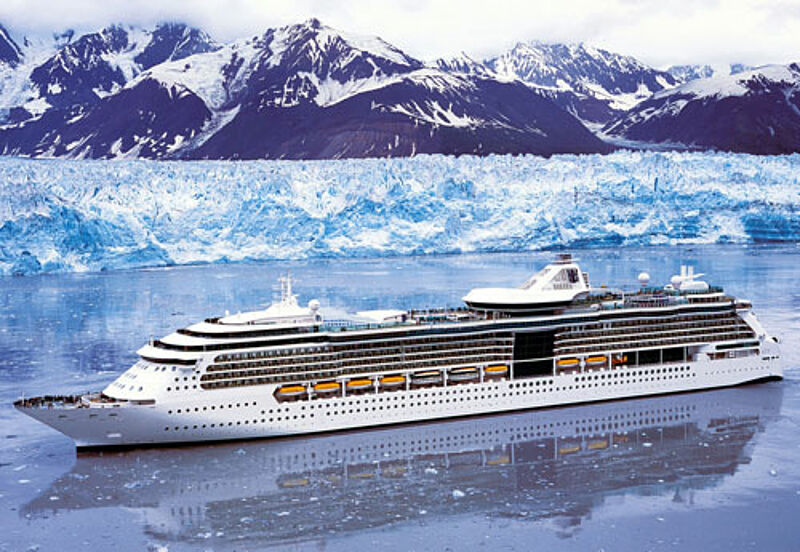 Die Radiance of the Seas ist 2013 wieder in Alaska unterwegs