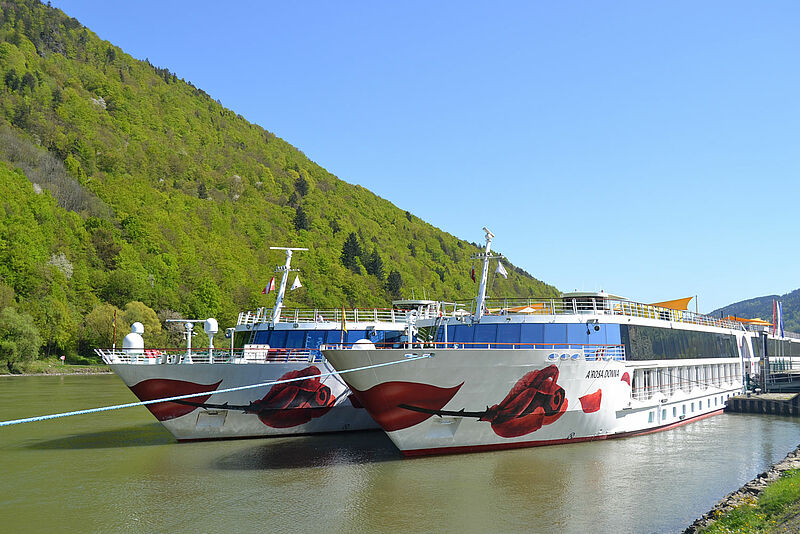 Die Arosa-Flotte verkehrt 2021 in den gewohnten Fahrtgebieten – im Bild die Donau
