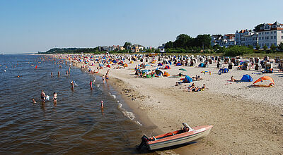 Besonders stark ist das DS-Portfolio an der Nord- und Ostseeküste, hier Usedom