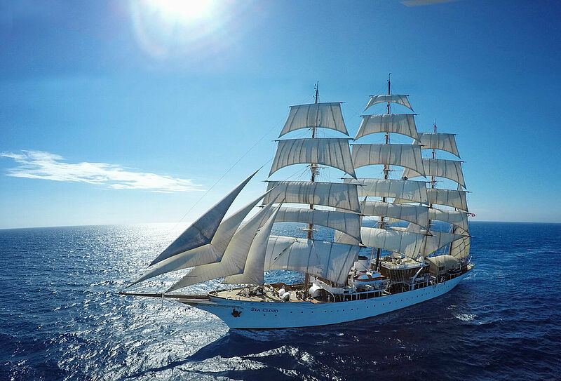 Die Windjammer von Sea Cloud Cruises unternehmen 2020 auch wieder Schnupper- und Themenreisen