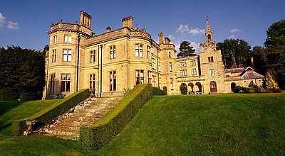 Im Schlosshotel Pale Hall im Snowdonia-Nationalpark in Wales übernachtete einst Queen Victoria