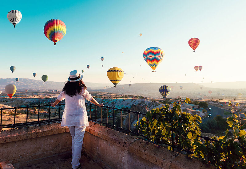 Der vergangene Sommer lief besonders für die Türkei, hier im Bild Kappadokien, sehr gut Der vergangene Sommer lief besonders für die Türkei, hier im Bild Kappadokien, sehr gut