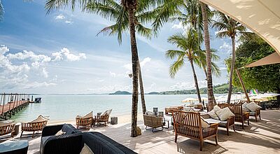 Das Barcelo Coconut Island liegt auf einem Inselchen bei Phuket