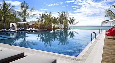 Alle 52 Villen des neuen Club Med Resort Finolhu Villas haben einen privaten Pool