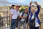Ein Selfie vor dem Forum Romanum darf nicht fehlen