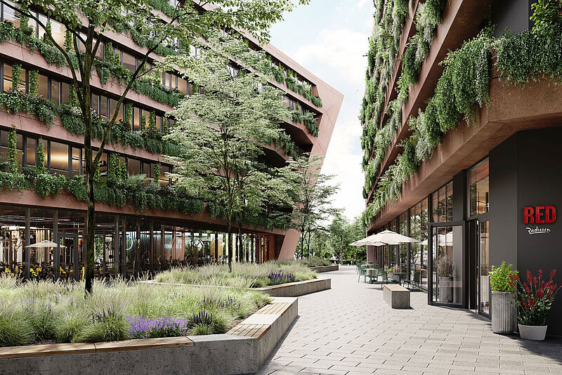 Das Radisson Red Stuttgart soll 2024 an den Start gehen