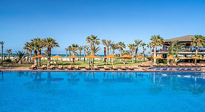 Wellness und Entspannung auf höchstem Niveau verspricht Iberostar im neuen Fünf-Sterne-Hotel Iberostar Selection Eolia Djerba. Foto: Iberostar