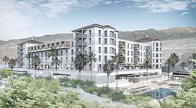 Das Gran Hotel Taoro wird 2025 hoch über Puerto de la Cruz eröffnen