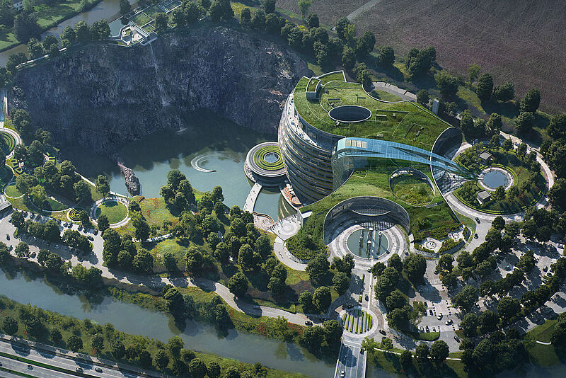 So kann man sich das neue Intercontinental Shanghai Wonderland vorstellen