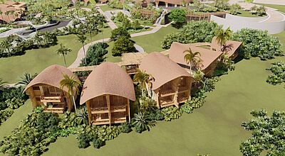 Das Anantara Mamucabo Bahia Resort soll 2025 in Brasilien eröffnen. Modell: Anantara Das Anantara Mamucabo Bahia Resort soll 2025 in Brasilien eröffnen. Modell: Anantara
