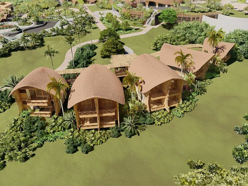 Das Anantara Mamucabo Bahia Resort soll 2025 in Brasilien eröffnen. Modell: Anantara
