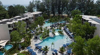 Das neue Le Meridien Phuket Mai Khao Beach Resort hat 244 Zimmer Das neue Le Meridien Phuket Mai Khao Beach Resort hat 244 Zimmer