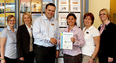 Schnitt beim ETI in diesem Jahr am besten ab: das Reisecenter Michel in Wiesbaden