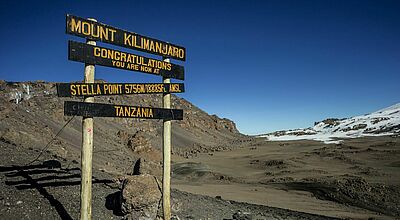 Der höchste Berg Afrikas, der Kilimandscharo, erhält nun Internet