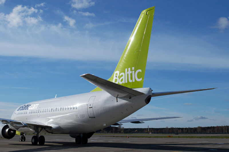 Air Baltic streicht die Verbindungen nach Vilnius weiter zusammen.