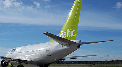 Air Baltic streicht die Verbindungen nach Vilnius weiter zusammen.