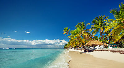 Strand in der Dominikanischen Republik: Das Karibik-Ziel hat das Vorkrisenniveau übertroffen. Foto: valio84sl/istockphoto