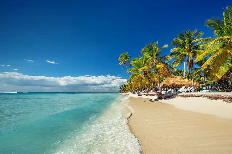 Strand in der Dominikanischen Republik: Das Karibik-Ziel hat das Vorkrisenniveau übertroffen. Foto: valio84sl/istockphoto