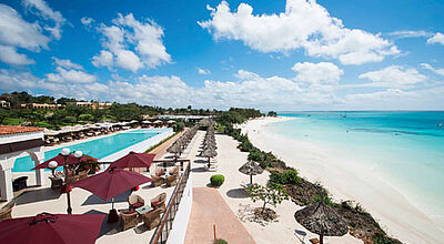 Neu im Winter: Modell des Riu Palace Zanzibar