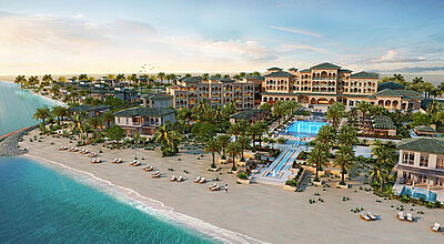 So soll das erste One & Only in Bahrain aussehen