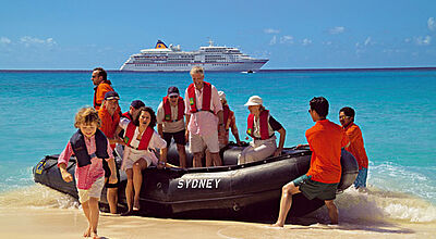 In den Ferien gibt es für Kreuzfahrten mit der Europa auch spezielle Angebote für Familien.