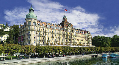 Das Mandarin Oriental Palace in Luzern wird Ende 2020 eröffnen Das Mandarin Oriental Palace in Luzern wird Ende 2020 eröffnen