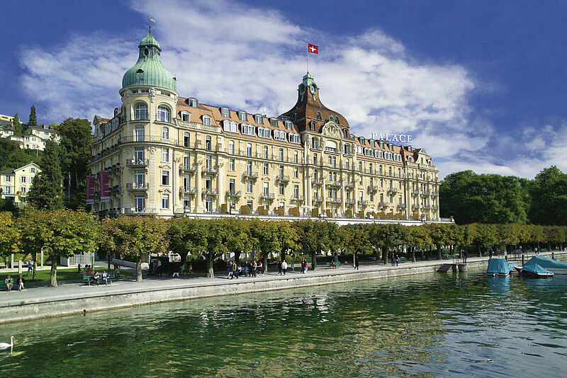Das Mandarin Oriental Palace in Luzern wird Ende 2020 eröffnen