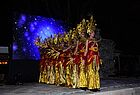 Balinesische Tänzerinnen zeigten während des Farewell-Abends im Puri Santrian in Sanur ihr Können