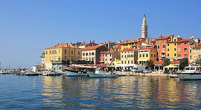 War in der ersten Jahreshälfte das zweitbeliebteste Ziel nach Dubrovnik: die istrische Stadt Rovinj