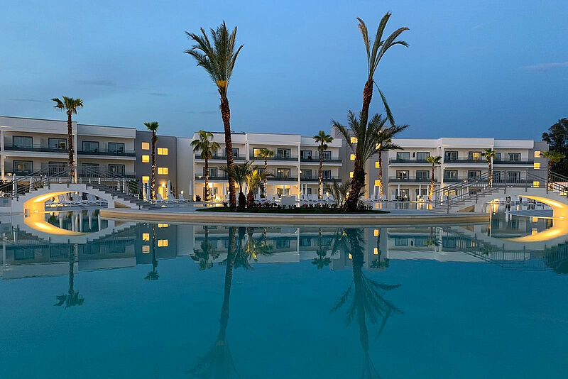 Endlich offen: Der Aldiana Club Calabria bietet 324 Zimmer