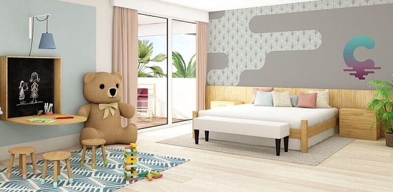 Blick in die Calimera Rooms