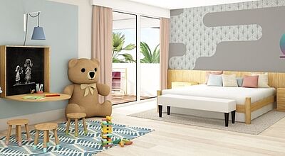 Blick in die Calimera Rooms Blick in die Calimera Rooms