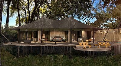 In Botswana können Reisende jetzt im North Island Camp Okavango übernachten