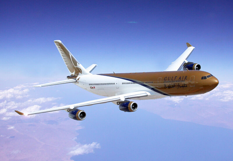 Gulf Air steuert öfter Bangkok, Kuala Lumpur und Manila an.