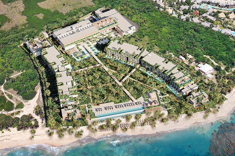 Das W Punta Cana will 2025 die ersten Gäste empfangen
