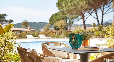 Das 7Pines Resort Sardinia liegt in der Nähe von Porto Cervo im Norden der Insel Das 7Pines Resort Sardinia liegt in der Nähe von Porto Cervo im Norden der Insel
