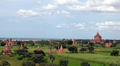 Besuchermagnet in Myanmar: die historische Königsstadt Bagan