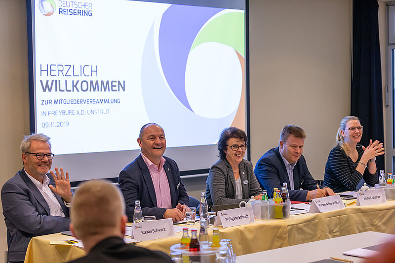 Während der Mitgliederversammlung wurde auch der Vorstand neu gewählt. Veränderungen gab es keine (von links): Stefan Schwarz, Wolfgang Schmidt, Kerstin Nolte-Winkler, Michael Walther und Juliane Eichstädt