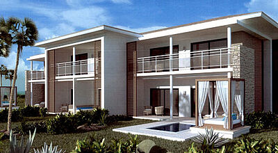 Das Iberostar Playa Pilar bietet Zimmer mit Privat-Pool