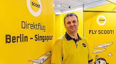 Die erste deutsche Scoot-Strecke kommt gut an, sagt Sales-Chef Trevor Spinks