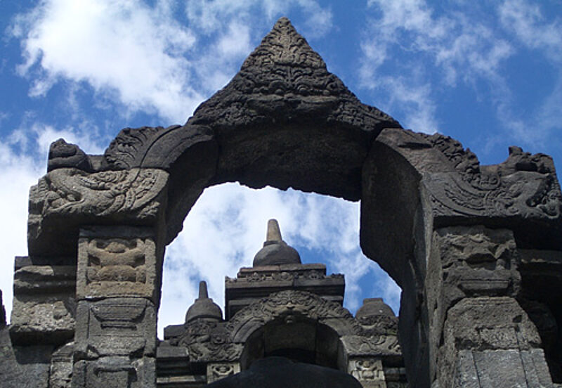 Eine neue Indonesien-Reise verbindet Java – hier die Tempelanlage Borobudur – mit Sulawesi